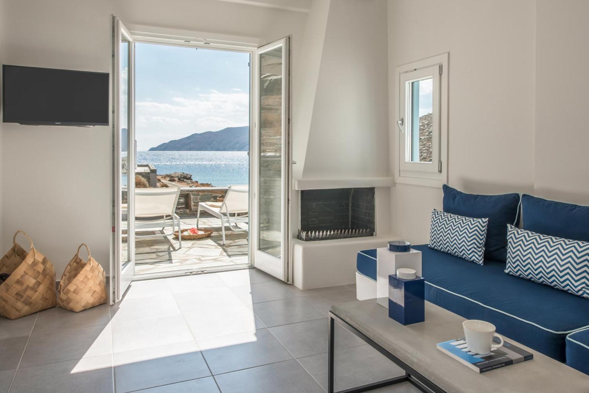 Eneos Kythnos Beach Villas-Elegant And Comfort Villas Номер фото